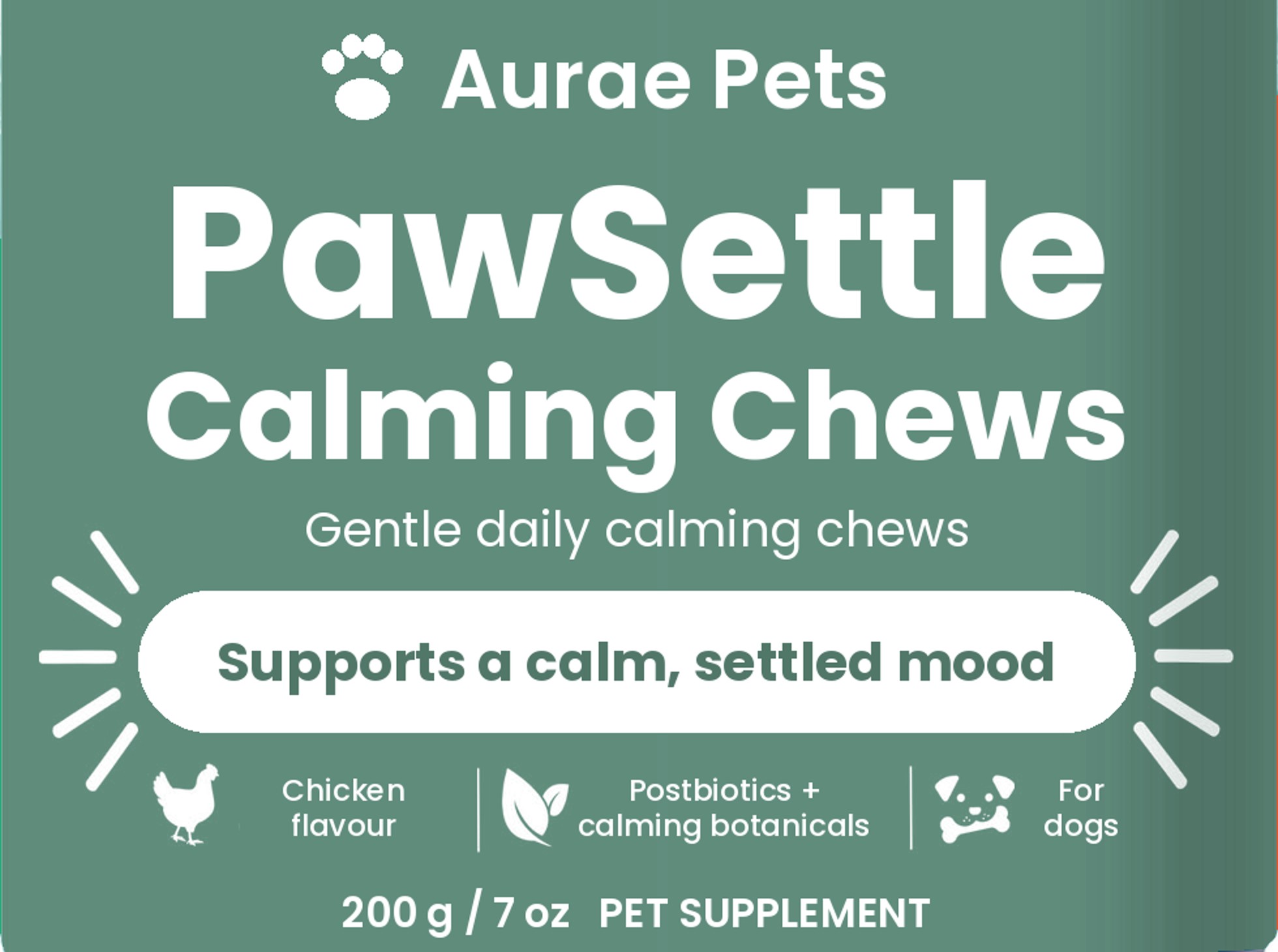PawSettle label